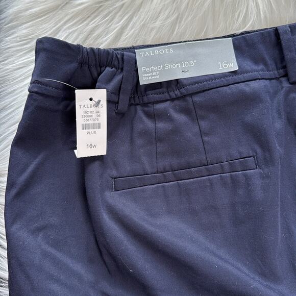 Talbots Navy 10.5” Inch Perfect Shorts - Picture 6 of 6